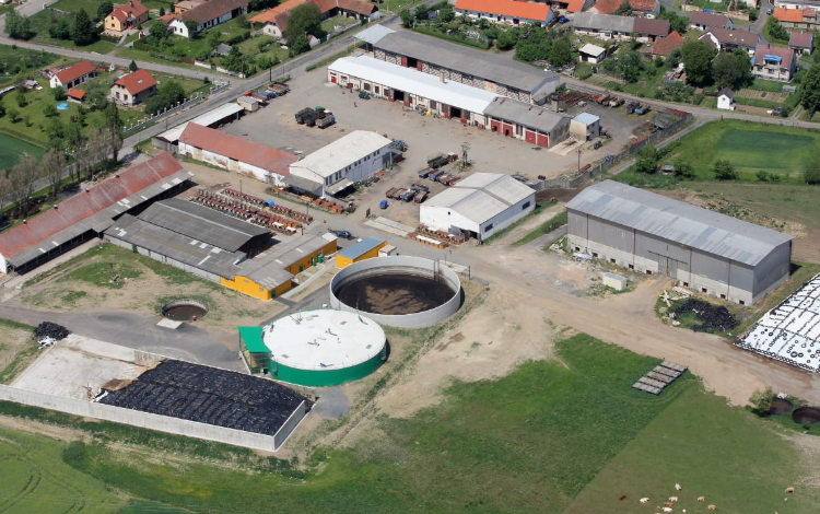 BIOGEST’s first Own Plant Operation (OPO) biogas plant in Hradešice, Czech Republic