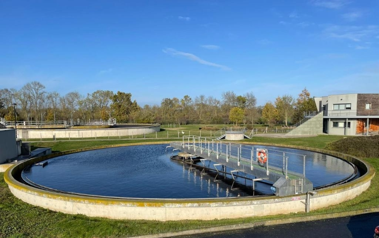 Wastewater pilot plant in Methaboue, FR